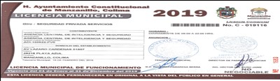 licencia manzanillo